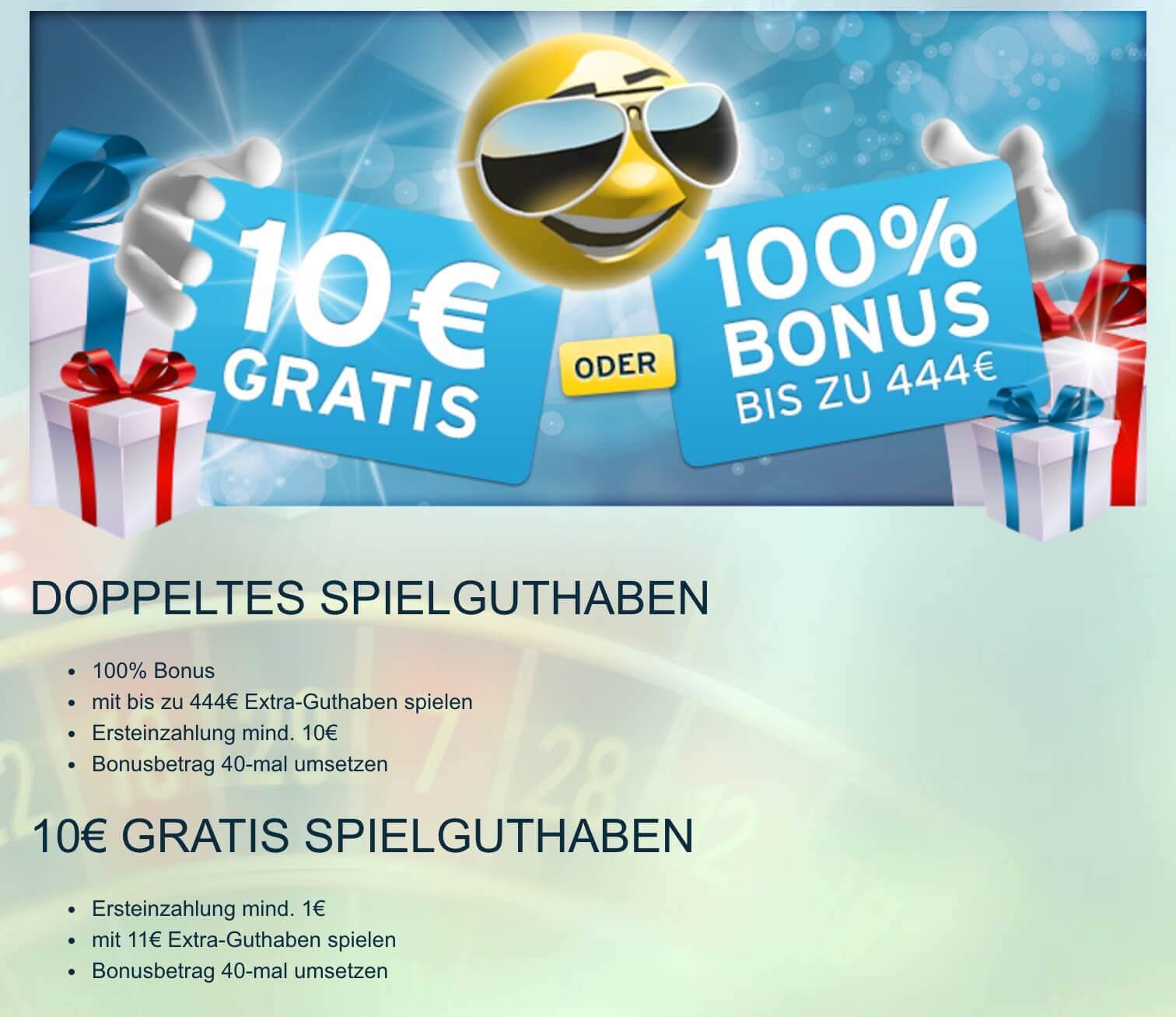 Casino online deposito 1 euro